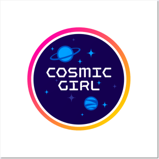 Cosmic Girl Posters and Art